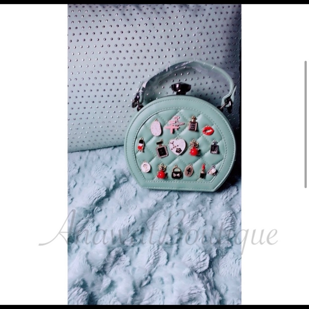 Harley Quilted Diamond Charm Crossbody